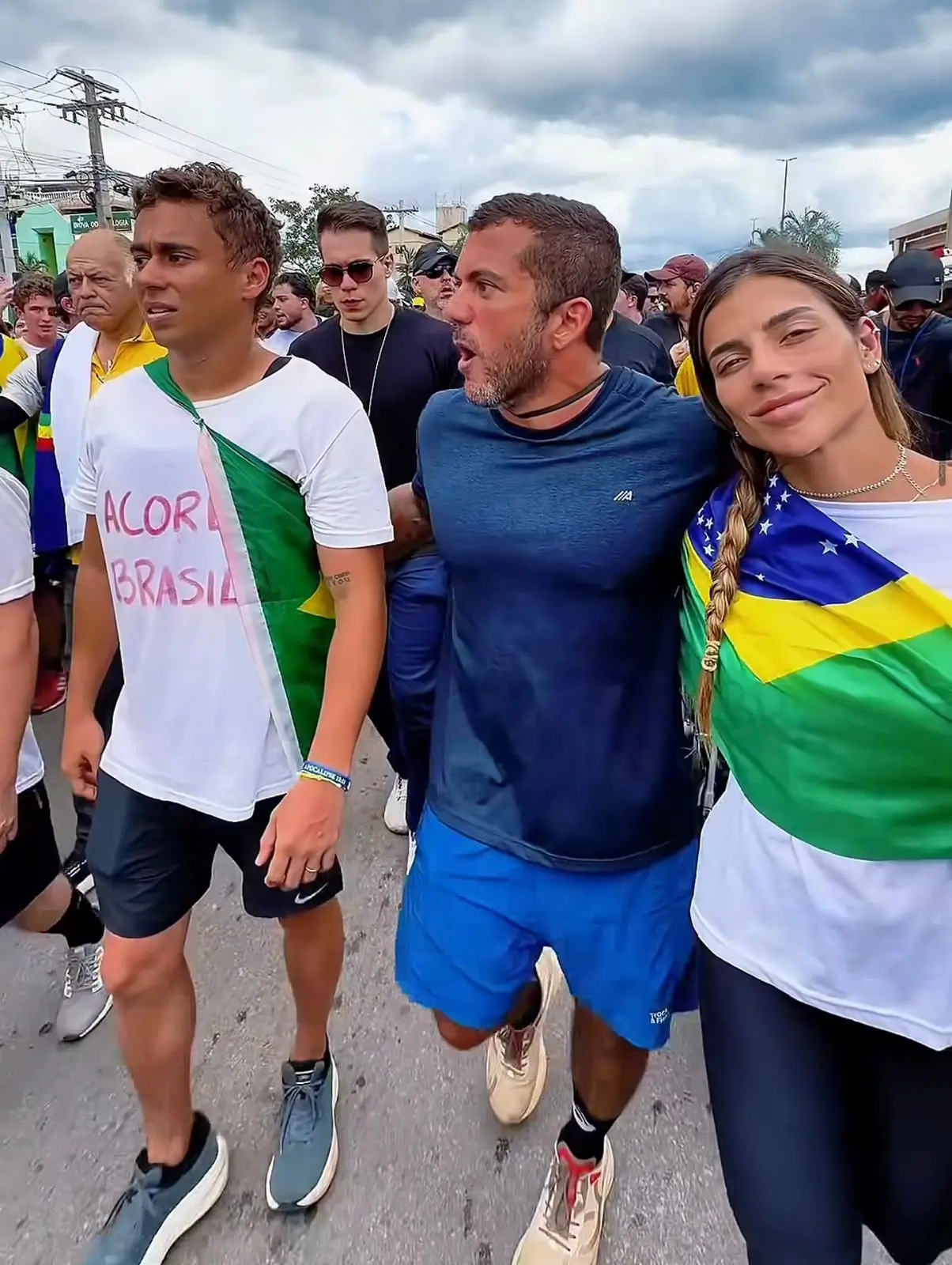 Lais Jordy, Carlos Jordy e Nikolas Ferreira