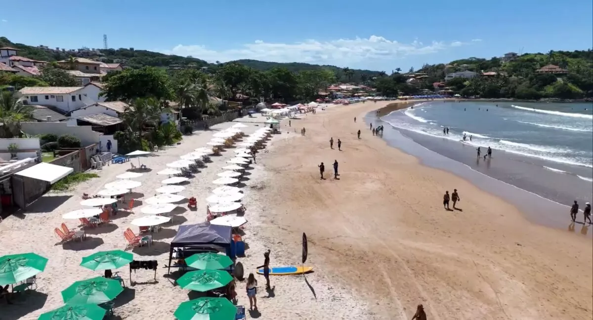 Praia em Búzios