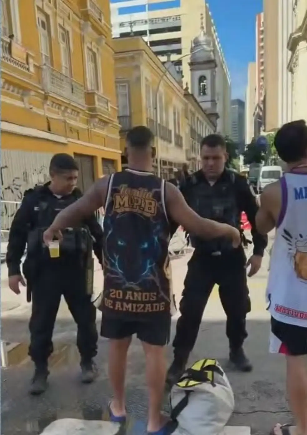 Prisão no carnaval do RJ