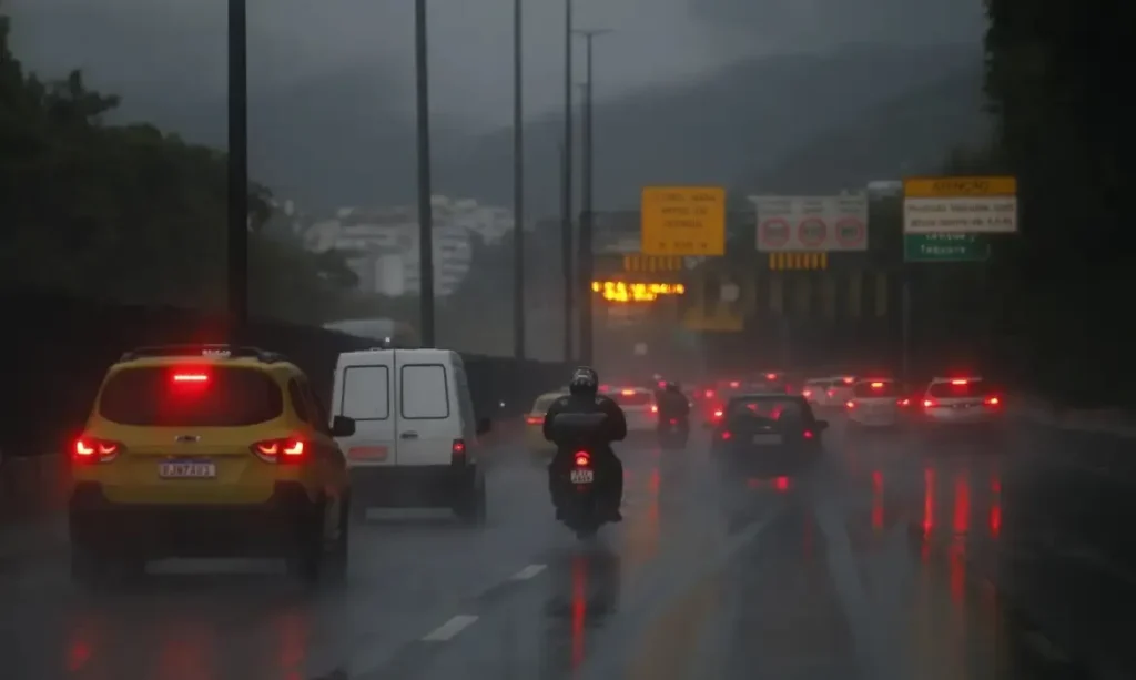 Rio de Janeiro com Chuva