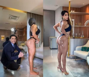 Andrea de Andrade na Sapucaí