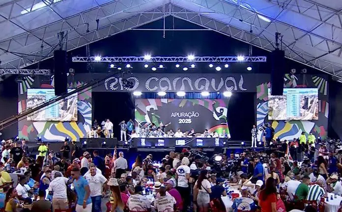 Apuração do Grupo Especial do Carnaval 2026 no RJ