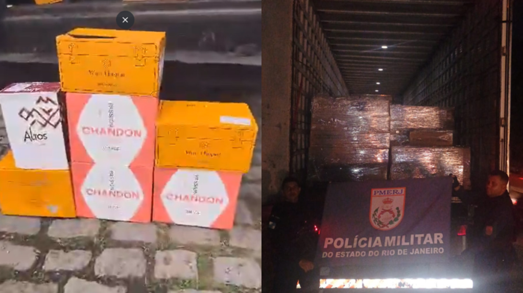 PM recupera cargas roubadas em ações paralelas no Rio