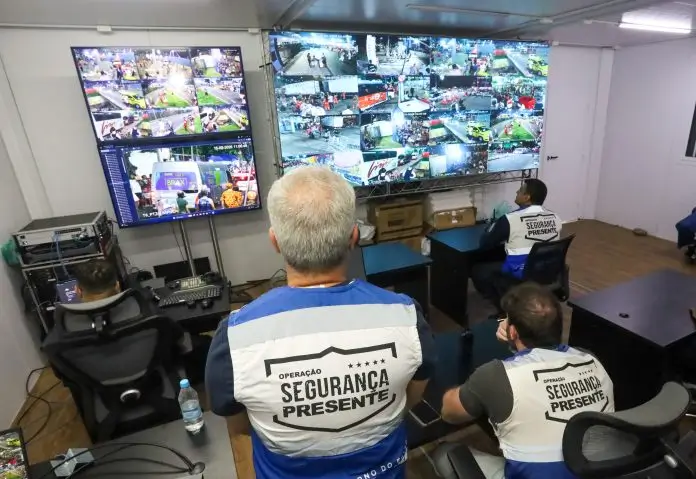 Carnaval do RJ contará com 390 câmeras e 40 torres de observação