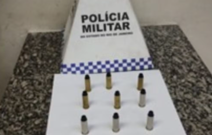 Descumprir medida protetiva em Barra Mansa termina com apreensão de munições