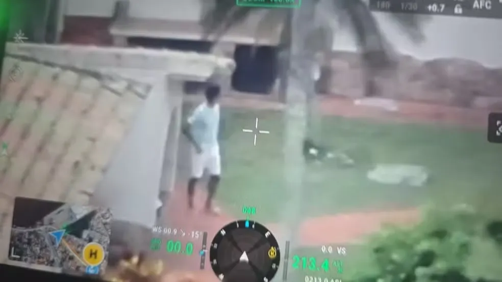 Drone ajuda polícia a localizar e prender Adilsinho