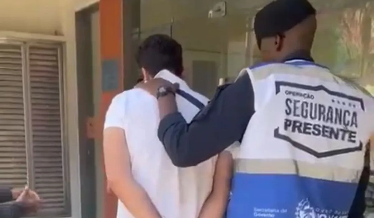 Agressor foi preso em flagrante