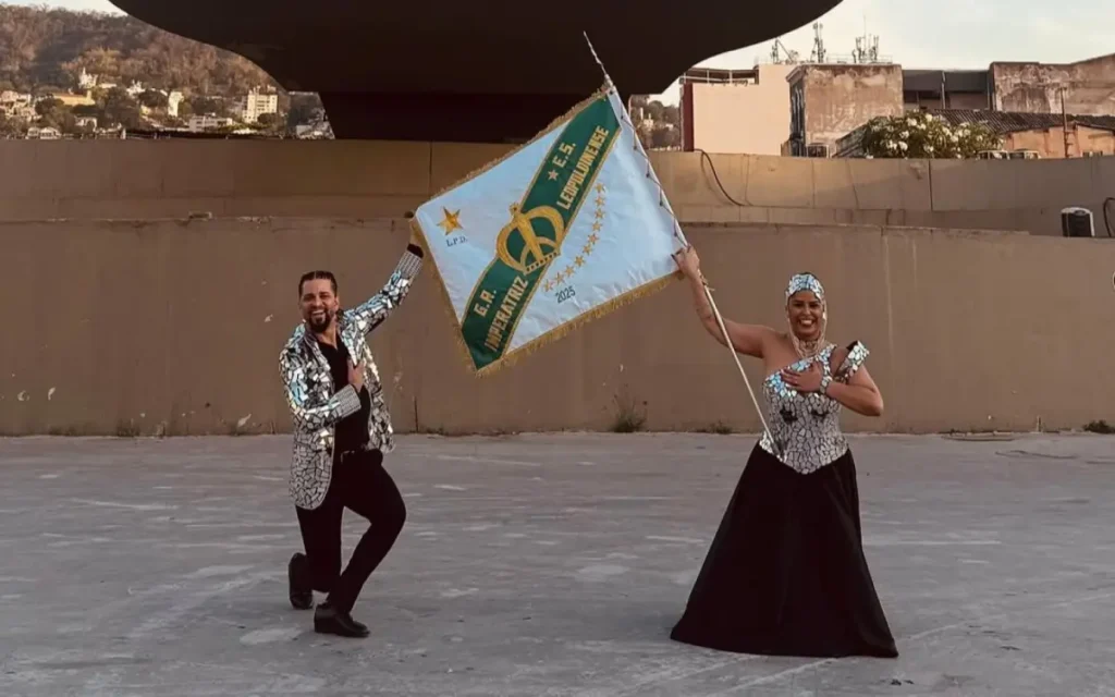 Imperatriz Leopoldinense anuncia saída do primeiro casal de mestre-sala e porta-bandeira