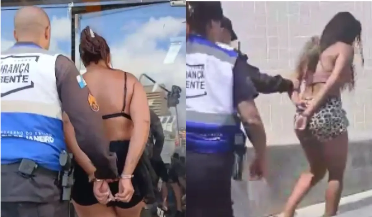 Mulheres são presas com 12 celulares roubados no Centro do Rio