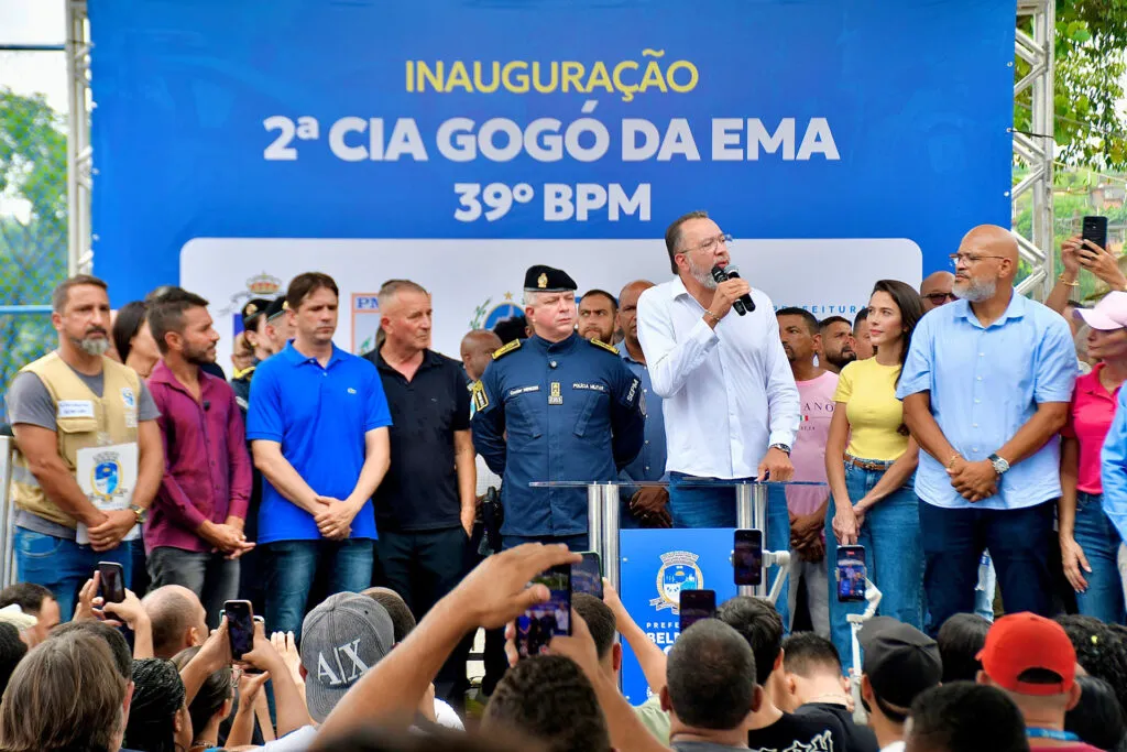 Prefeitura de Belford Roxo entrega nova base da PM