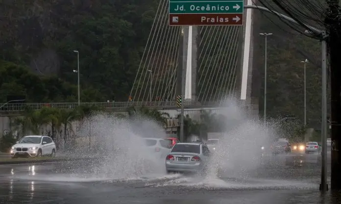 temporais podem causar alagamentos no Rio