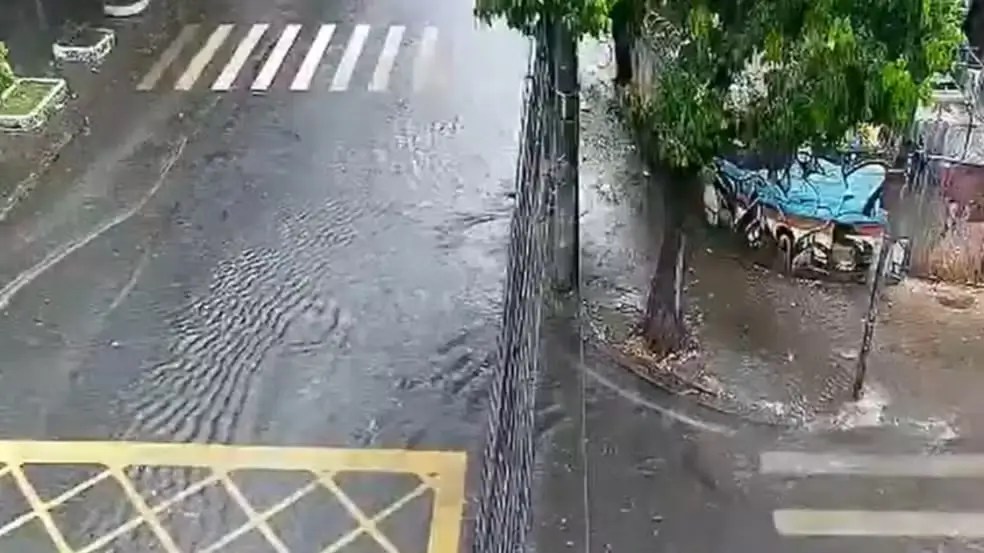 Bolsão d’água na Tijuca