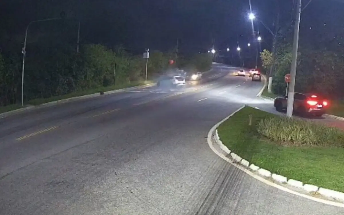 Acidente com motoboy em Macaé