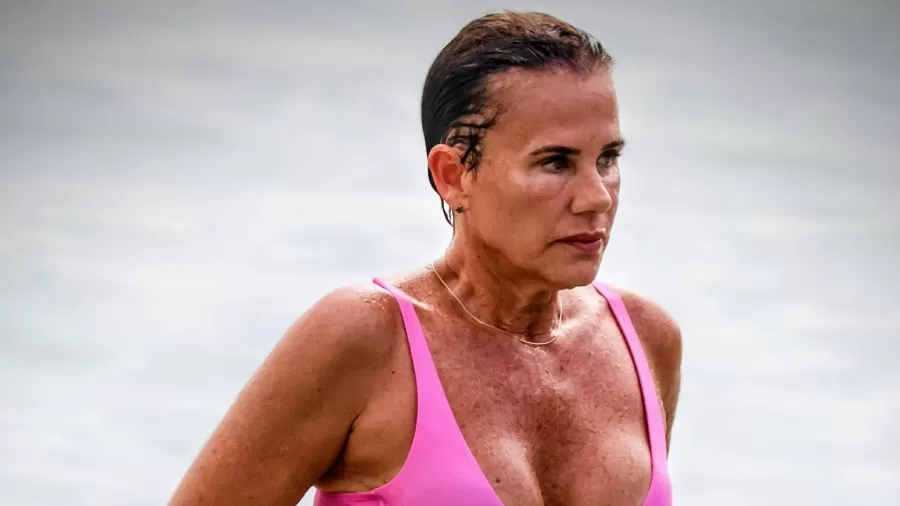 Andréa Veiga em Copacabana