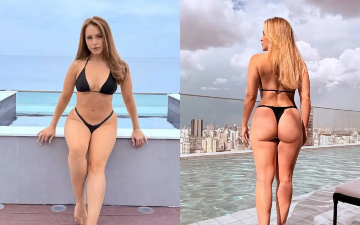 Carla Diaz de biquíni