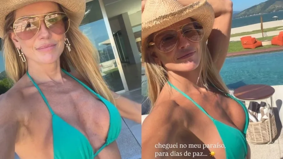 Deborah Secco de biquíni