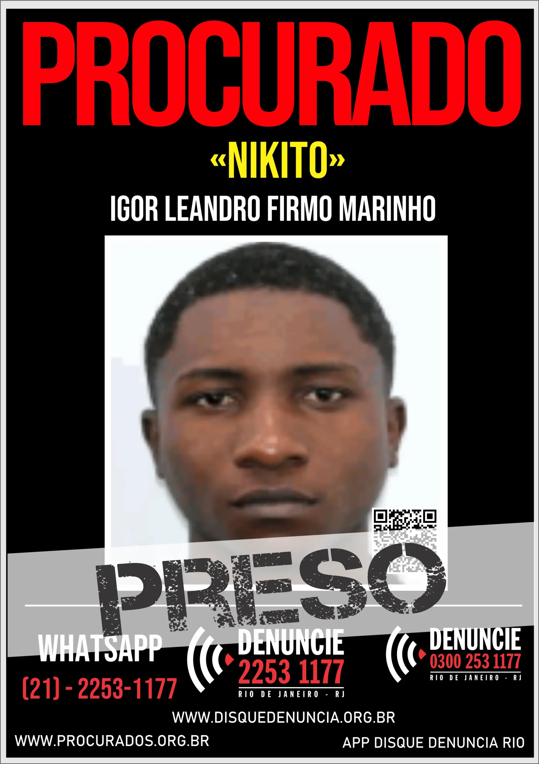 Igor Leandro Firmo Marinho, conhecido como “Nikito”