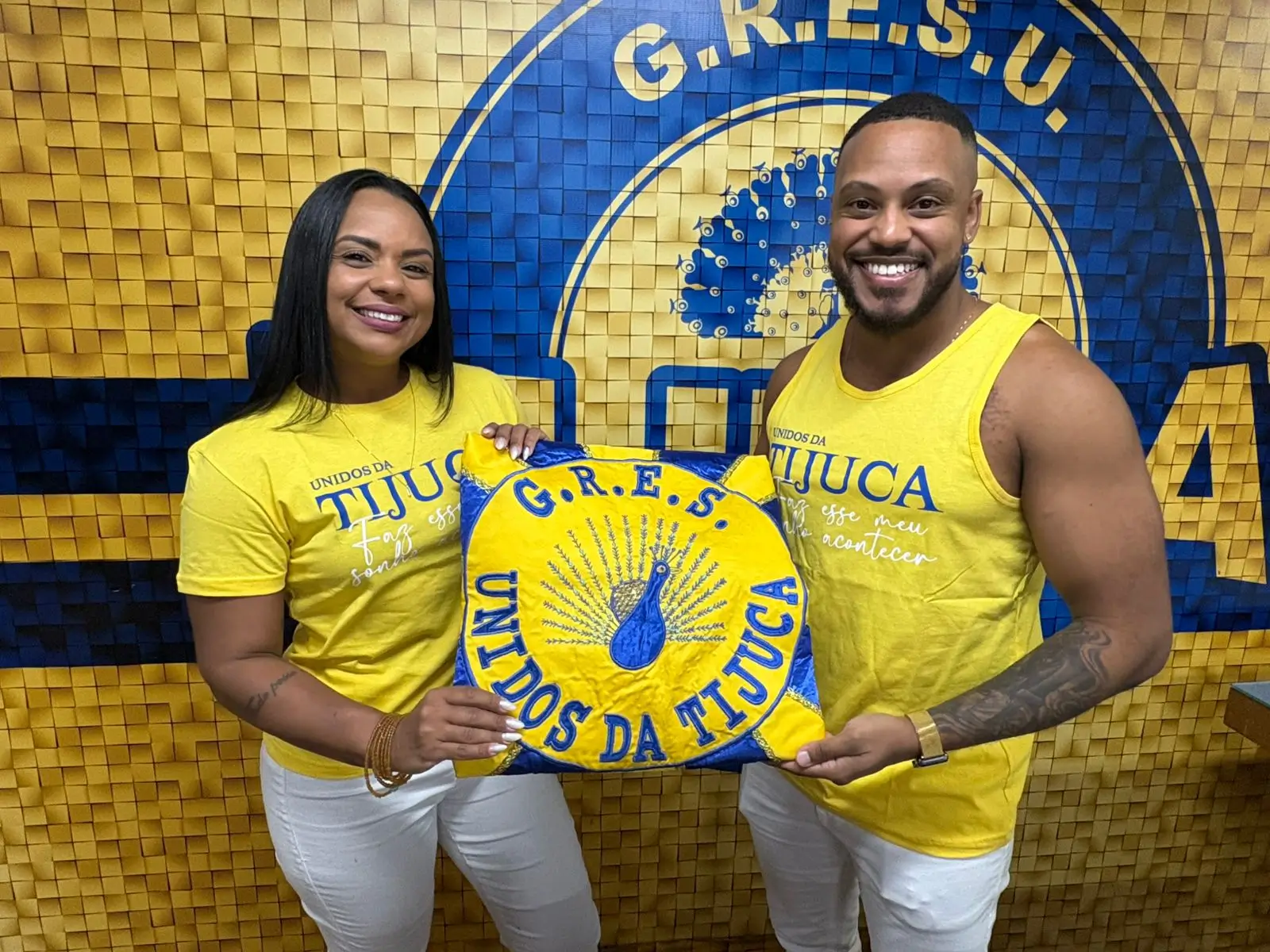 Marcinho Siqueira e Cristiane Caldas