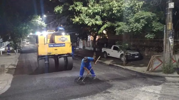 Recapeamento no Rio