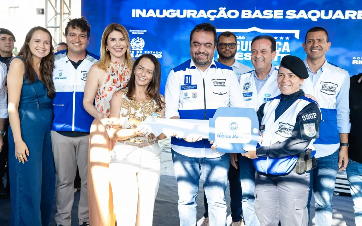 Visita de Cláudio Castro a Saquarema