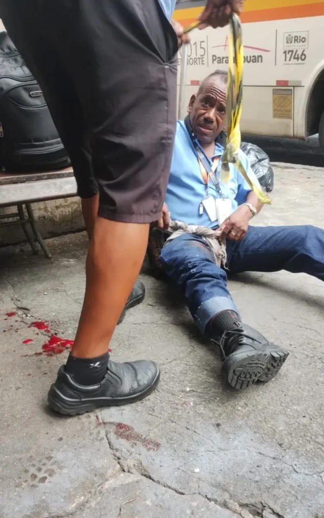 Vítimas de explosão na Ilha do Governador
