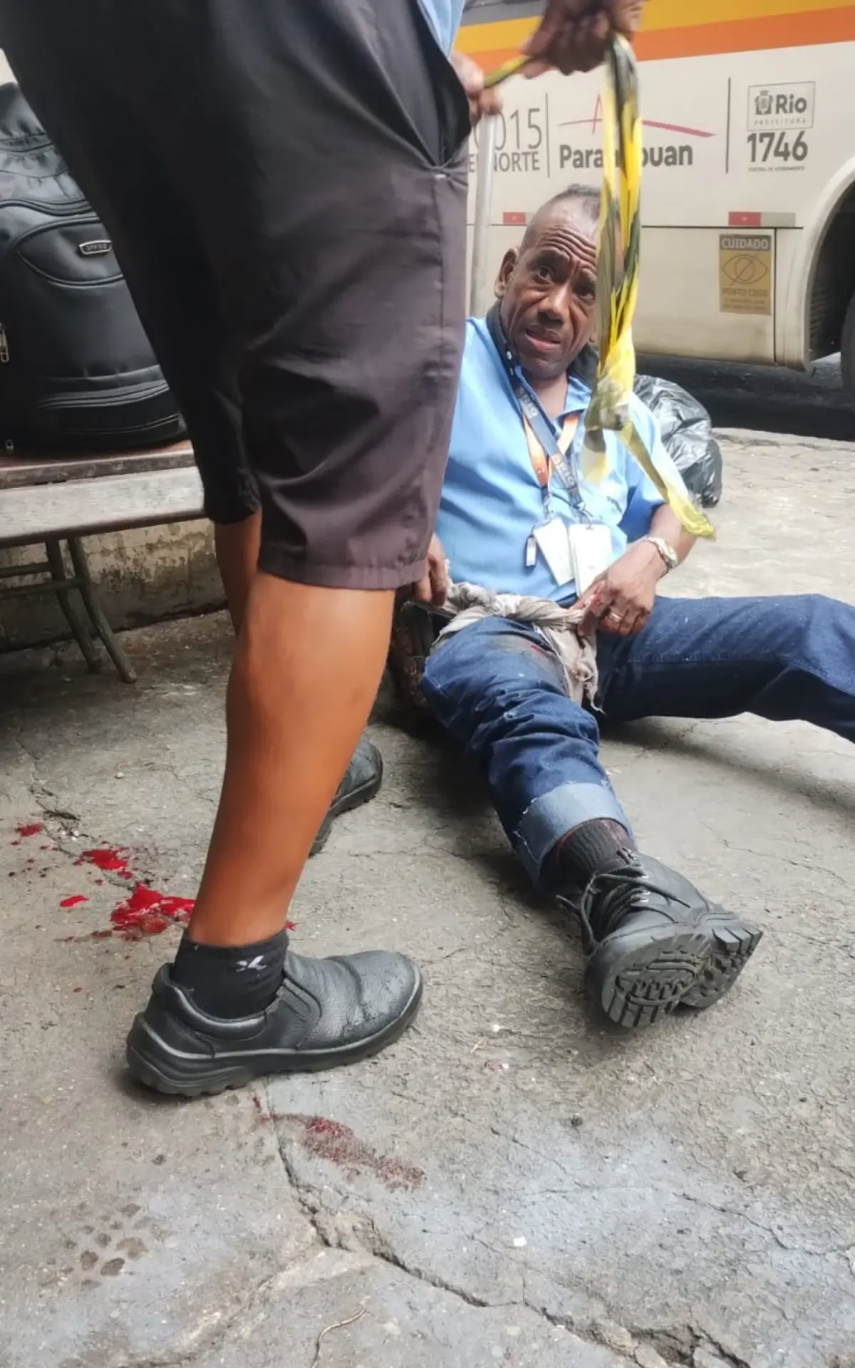 Vítimas de explosão na Ilha do Governador