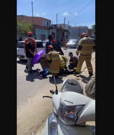 Acidente entre motos em Cabo Frio