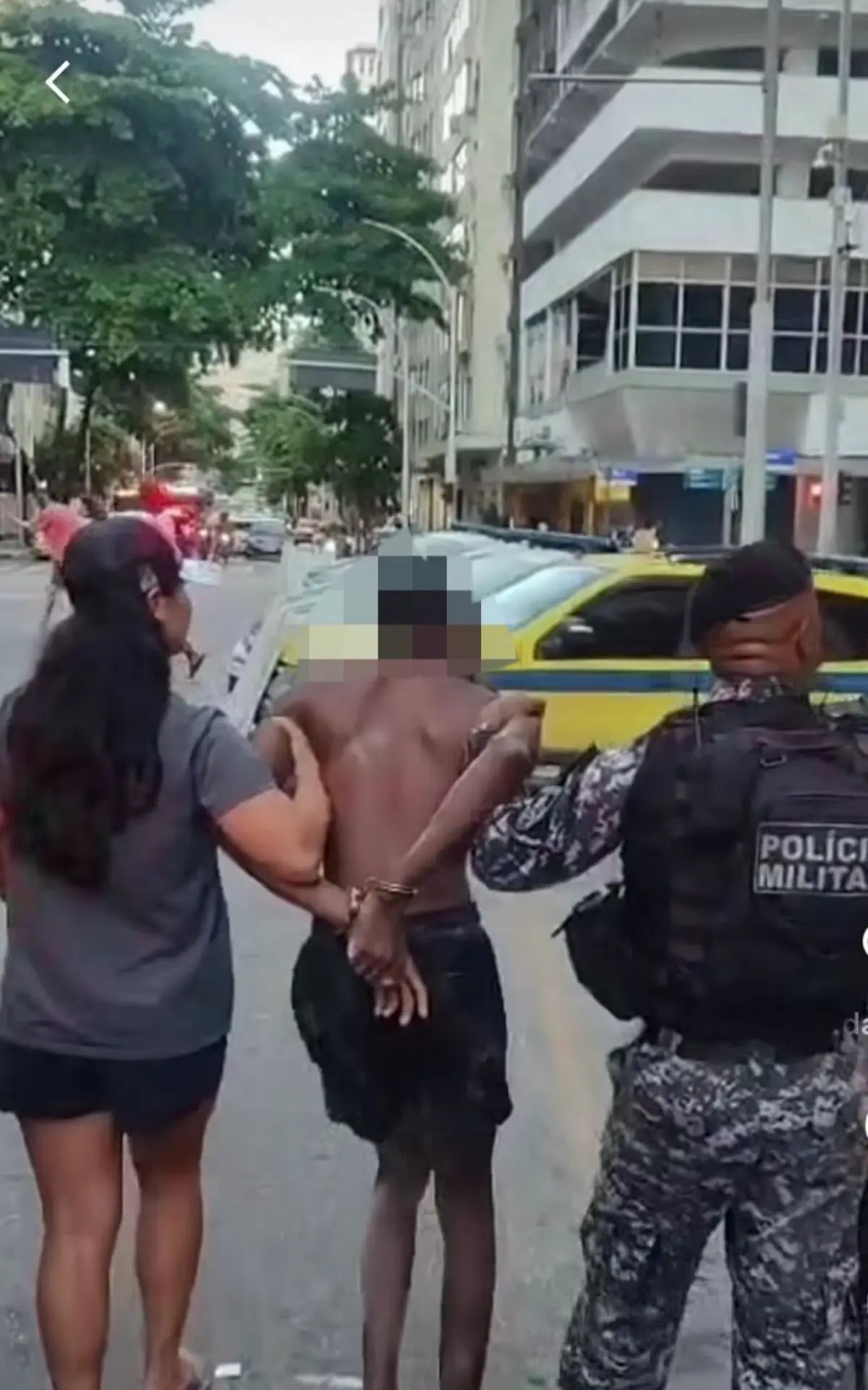 Adolescente com 22 passagens é detido em Ipanema