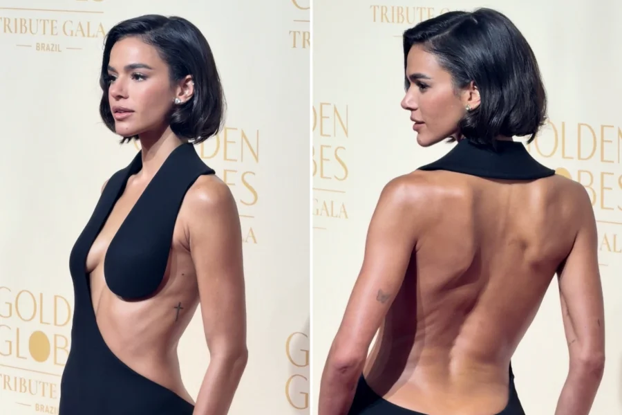 Bruna Marquezine no Golden Globes