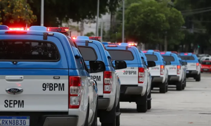 Carros da Policia Militar