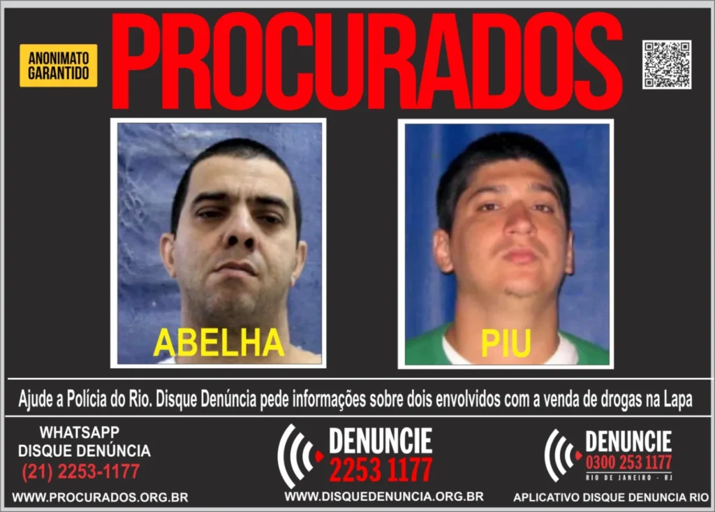 chefes do CV na Lapa
