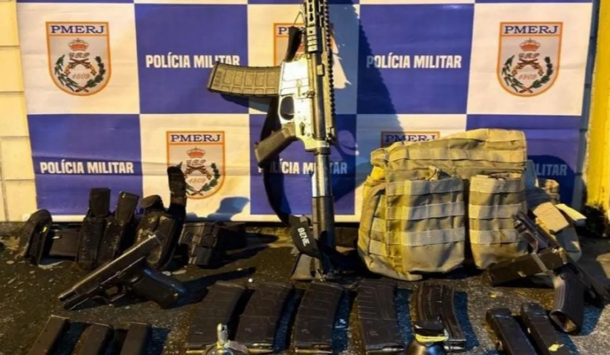 Armas apreendidas