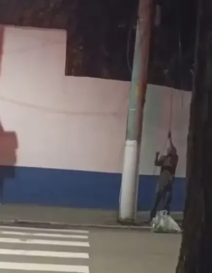Furto de cabos em Olaria