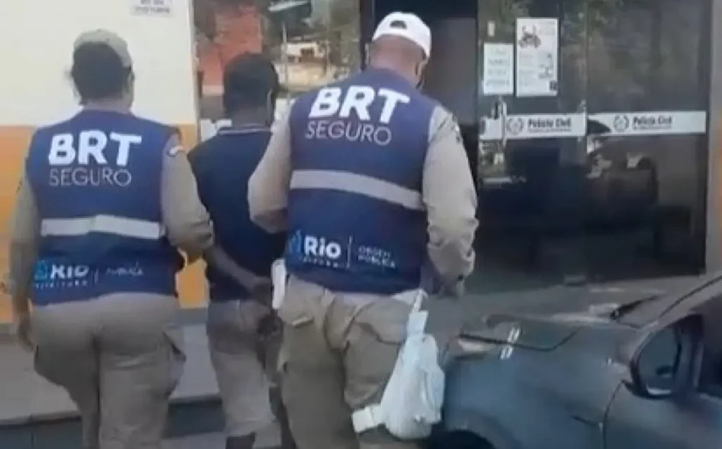 furto de cabos no BRT da Penha