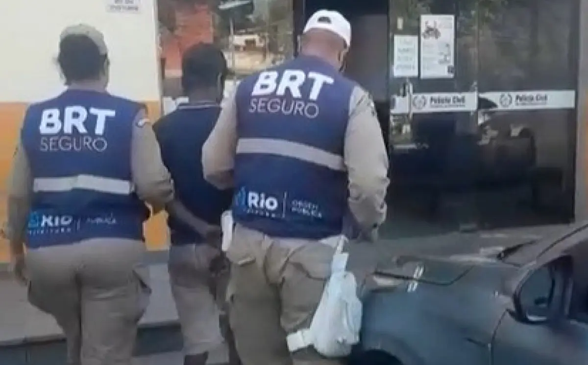 furto de cabos no BRT da Penha