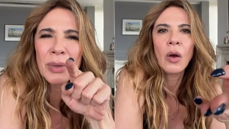 Luciana Gimenez rebate seguidor após mensagem sexual nas redes sociais