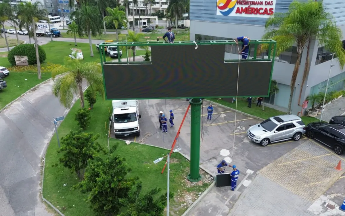 Equipamento, de 21m², estava localizado na Avenida das Américas, número 10.300