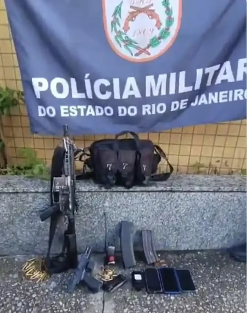 perseguição policial em Realengo