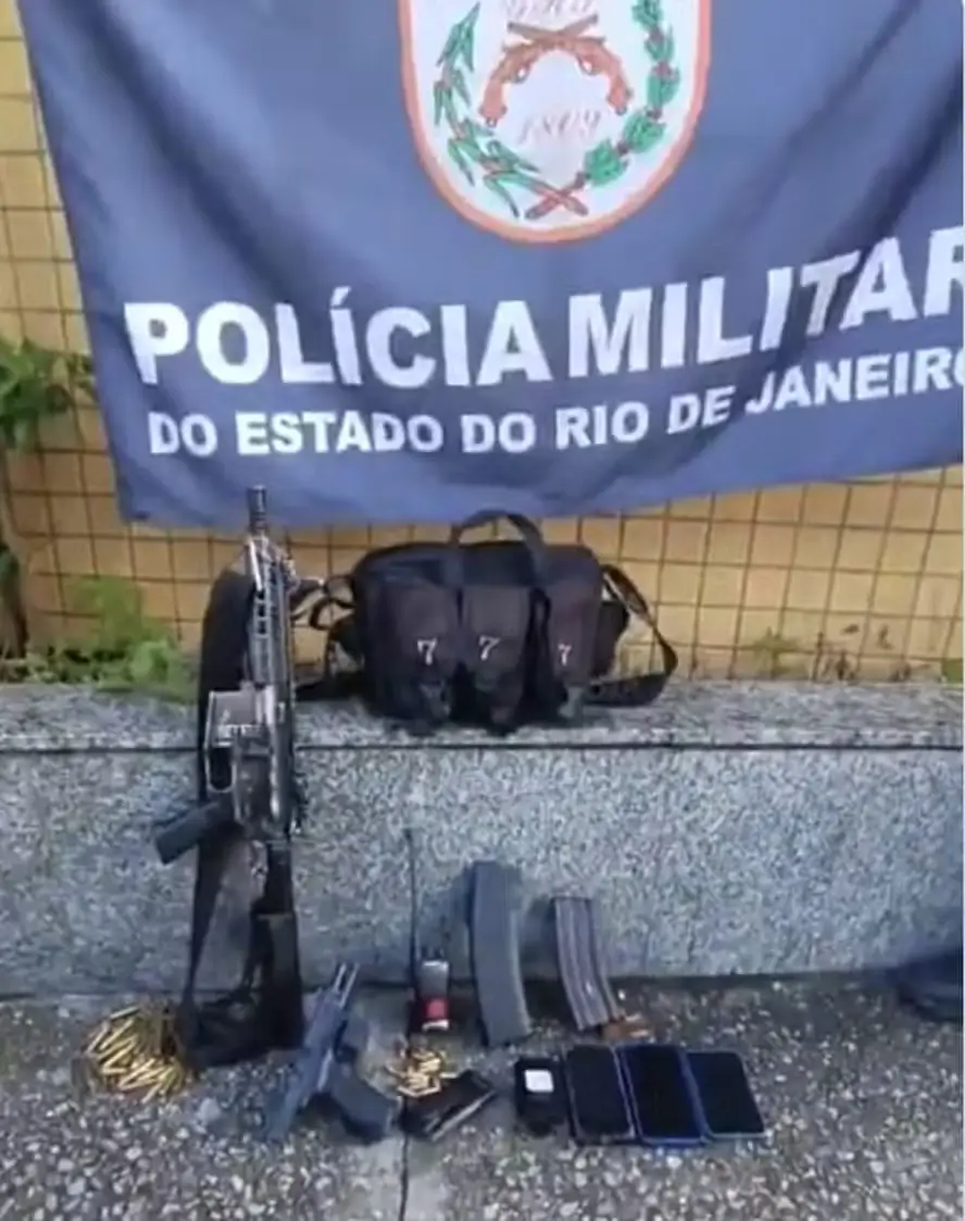 perseguição policial em Realengo