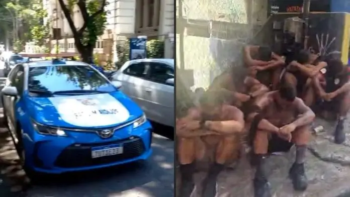 torcedores do Flamengo detidos