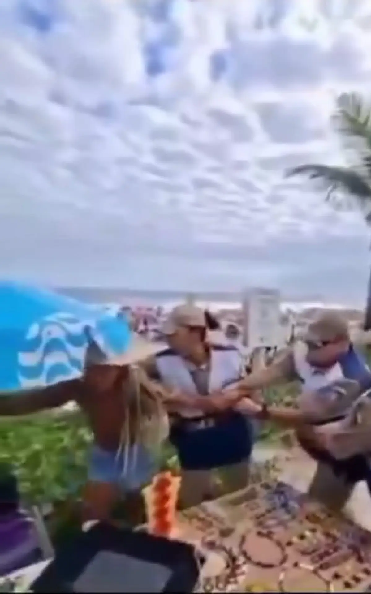 Agressão a ambulante em Ipanema
