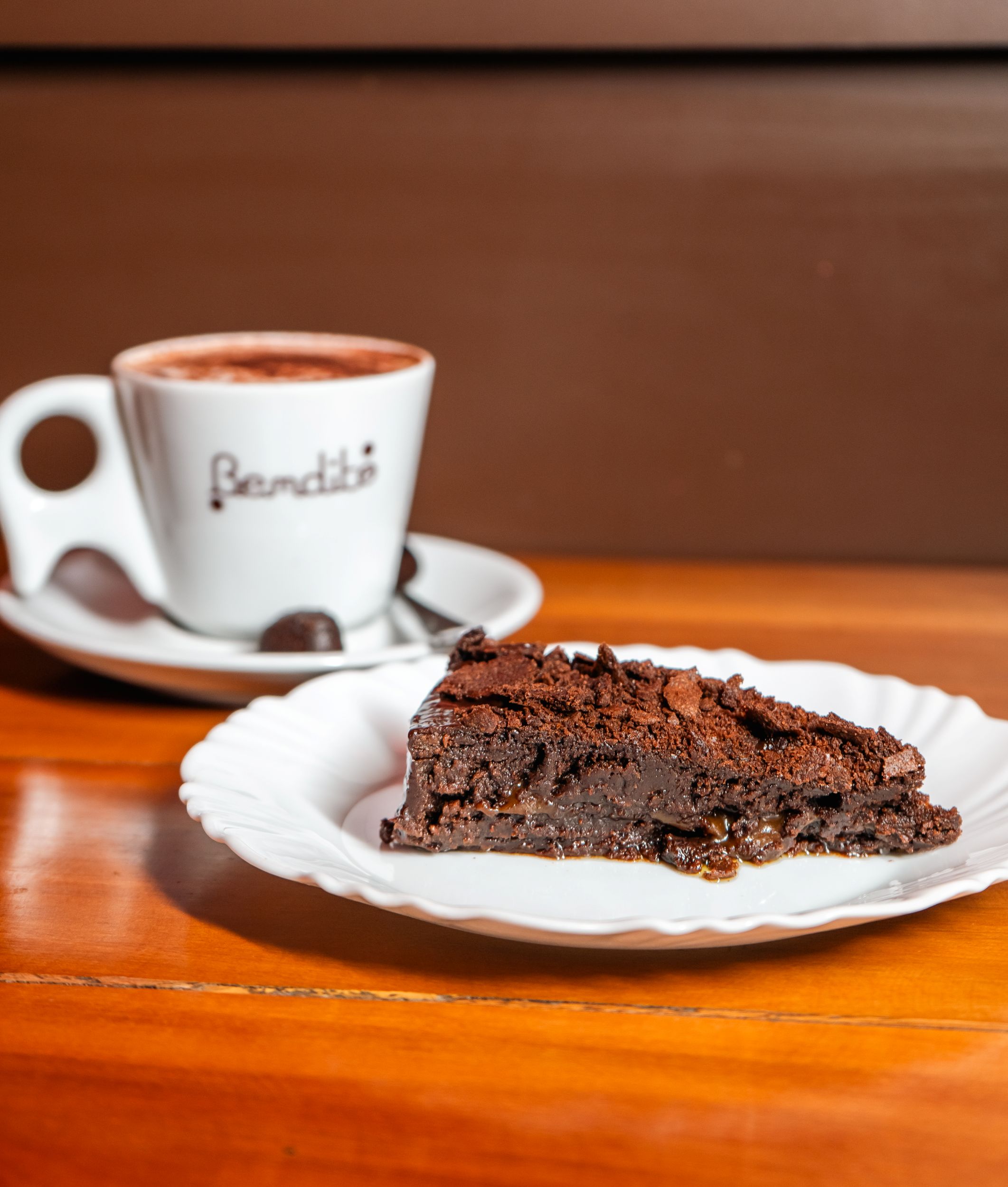 café com bolo