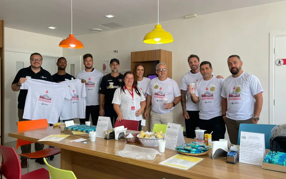 campanha de doação de sangue em Petrópolis