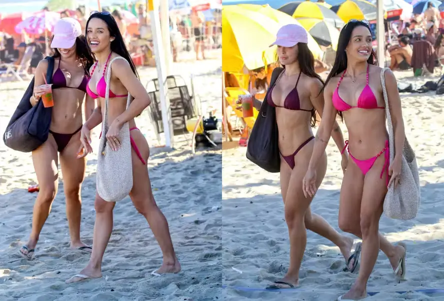 Ex-BBBs Eva Pacheco e Larissa Santos