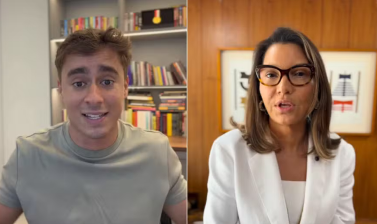 Janja e Nikolas Ferreira
