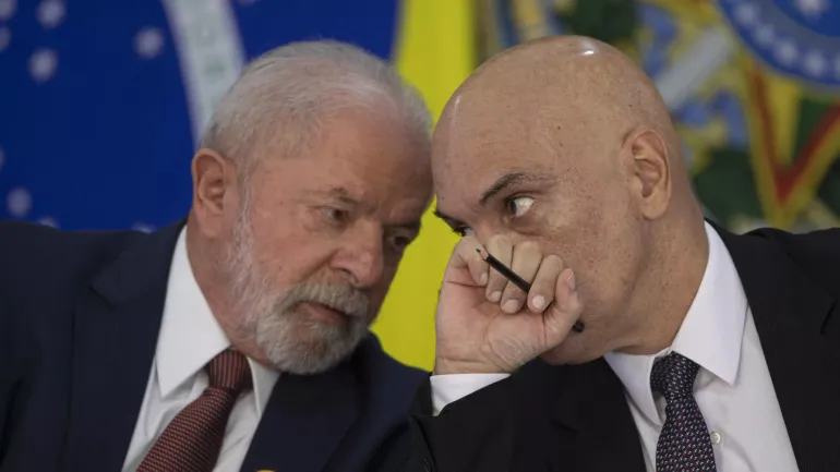 Lula e Moraes