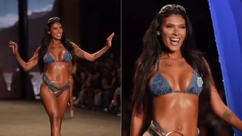 Pocah na Rio Fashion Week