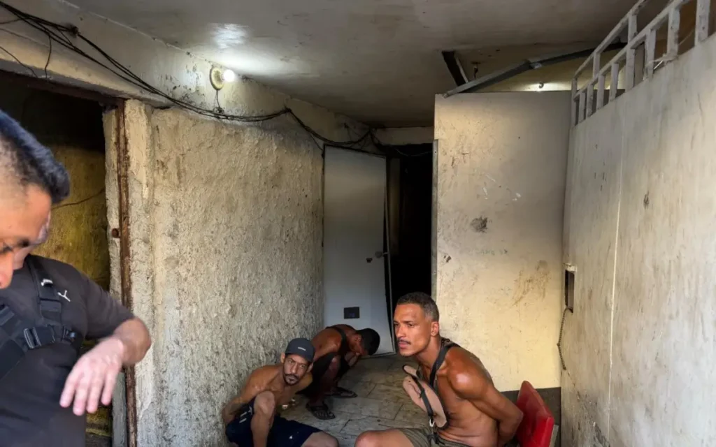 Traficantes presos no Centro do Rio