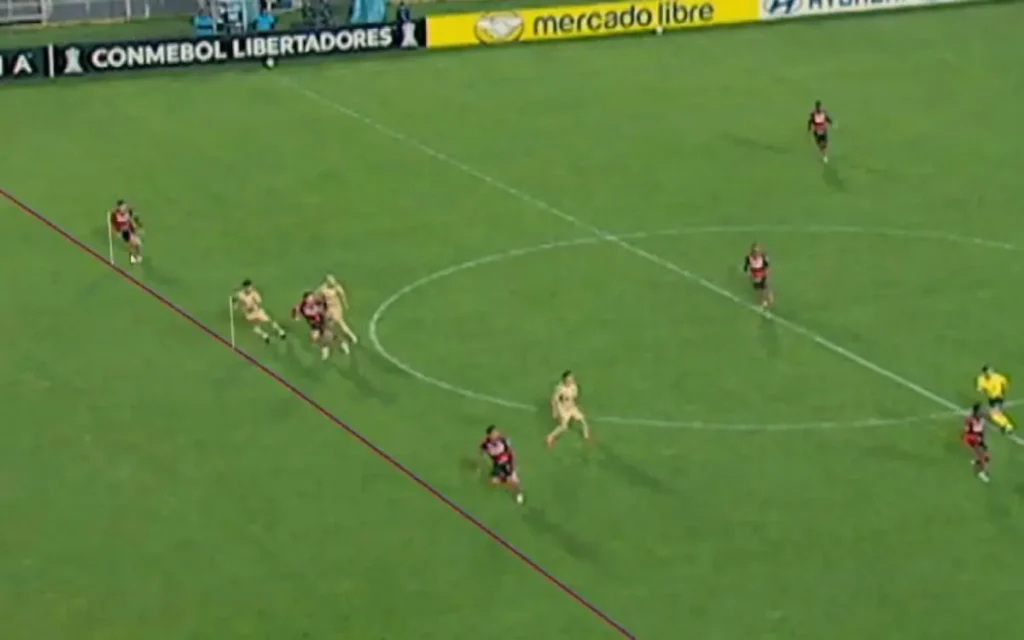 VAR em Flamengo x Cusco