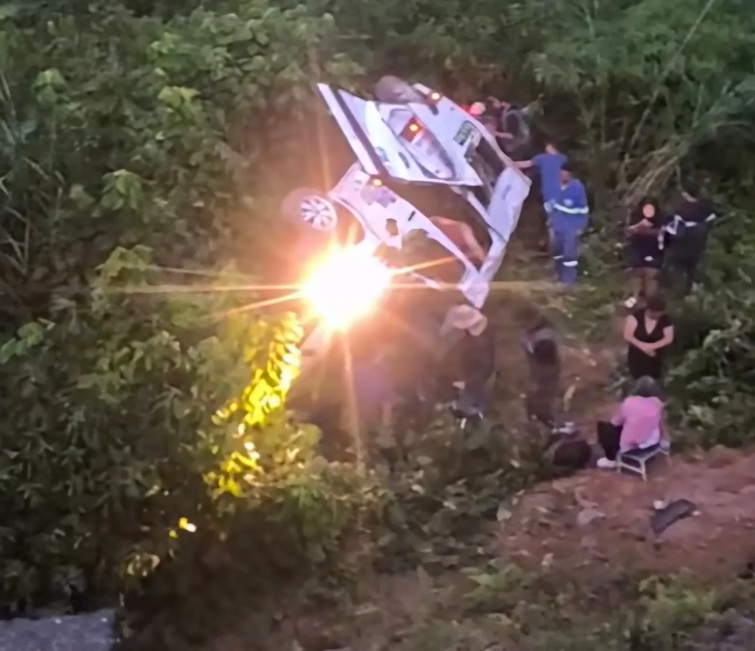 acidente na RJ-155